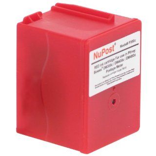 NuPost NPT300C Compatible Red Ink Cartridge Replacement for Pitney Bowes Postage Meter 765 9 (Red) Electronics