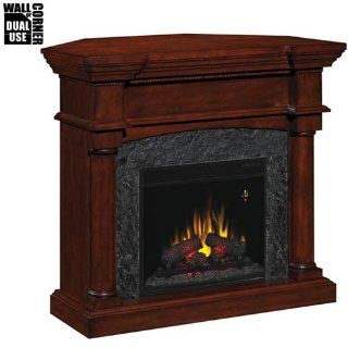 Classic Flame Martha's Vineyard Dual Corner/Wall Electric Fireplace with Mahogany Mantel  
