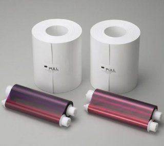 Mitsubishi Electric 6x8" Paper Roll and Inksheet Dye Sub Media for CP D70DW / CP D707DW Printers, 400 Photos Electronics