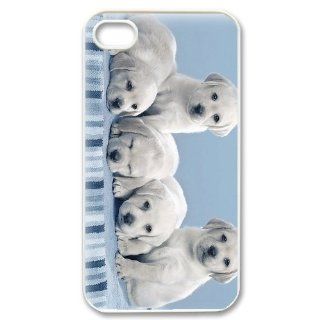 "The Labrador Retriever"Printed Hard Plastic Case Cover for Apple iPhone 4,4s WS 2013 01347 Cell Phones & Accessories