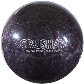 Ebonite Crush Reactive Black/Silver Sparkle Bowling Ball   One Color 15 LB.  Sports & Outdoors