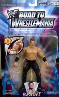 CHRIS BENOIT WWE WWF Road to Wrestlemania Figure Toys & Games