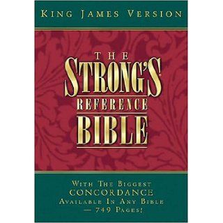 New Strong's Reference Bible With The Best Concordance Available In Any Bible   749 Pages Thomas Nelson 9780718002220 Books