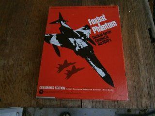 Foxbat & Phantom Board Game by SPI (772) James F Dunnigan Books