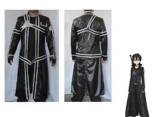 Sword Art Online Aincrad Kirito Anime Cosplay Costume size XL Halloween Toys & Games