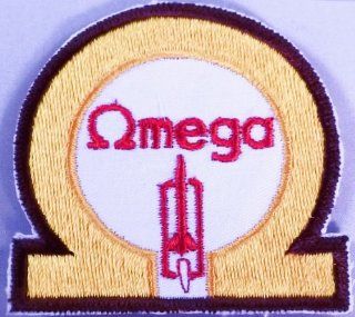 Vintage OLDSMOBILE OMEGA 70's Car Club Logo 3" Tall Embroidered PATCH 