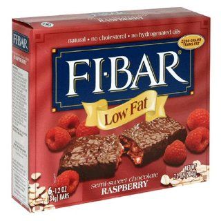 Fi Bar Berry Best Low Fat Chocolate Raspberry Bar, 7.2 Ounce Unit (Pack of 6)  Snack Food  Grocery & Gourmet Food