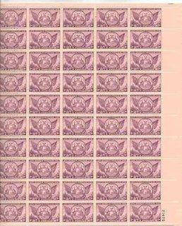 Michigan Centenary Sheet of 50 x 3 Cent US Postage Stamps NEW Scot 775 