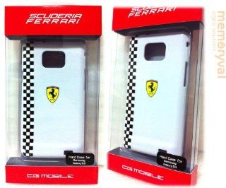 Scuderia Ferrari F1 Hard Shell Case for Samsung Galaxy S II (AT&T SGH i777 & GT i9100), White Cell Phones & Accessories