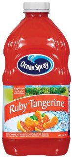 Ocean Spray Ruby Red Tangerine Grapefruit, 64 Ounce Bottles (Pack of 8)  Fruit Juices  Grocery & Gourmet Food