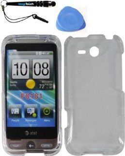 IMAGITOUCH(TM) 3 Item Combo HTC Freestlye F8181 Transparent Cover   Clear (Stylus pen, Pry Tool, Phone Cover) Cell Phones & Accessories