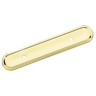 Box of 30 Polished Brass Cabinet Handle Backplates 3"cc BP759 3 Amerock's "Allison Value" Collection  Cabinet And Furniture Pulls  Patio, Lawn & Garden