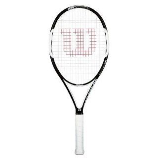 Wilson nCode Nsix Two OS Tennis Racquet   T7766 Grip Size 4 3/8  Standard Tennis Rackets  Sports & Outdoors