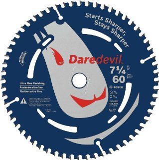 Bosch DCB760 Daredevil 7 1/4 Inch 60 Tooth Ultra Fine Finishing Circular Saw Blade    