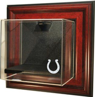 NFL Indianapolis Colts Mini Helmet "Case Up" Display Case, Mahogany  Sports Related Display Cases  Sports & Outdoors