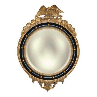 Hickory Manor House Regency Eagle Convex Mirror   22W x 31H in.   Wall Mounted Mirrors