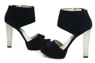 Michael Kors Womens Josie Open Toe Platform Shoes Black Pumps Shoes Shoes