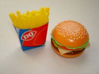 Dairy Queen 8 Piece Burger and Fries Set Toys & Games
