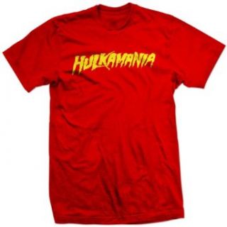 HULKAMANIA Hulk Hogan Wrestling wwf wwe retro RY SHIRT Clothing