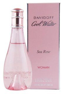 Zino Davidoff Cool Water Sea Rose EDT Spray for Women, 3.4 Ounce  Beauty