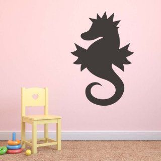 Repositionable Seahorse Chalkboard Wall Sticker   Large (774 x 1152 mm) Decal   Childrens Dry Erase Boards