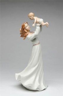 Woman Holding Baby   Porcelain Figurine   Collectible Figurines