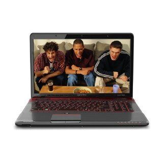Toshiba Qosmio X775 Q7380 17.3 Inch Gaming Laptop   Fusion X2 Finish in Red Horizon  Notebook Computers  Computers & Accessories