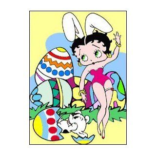 Betty Boop Flag by Two Group Flags   Easter  Outdoor Flags  Patio, Lawn & Garden