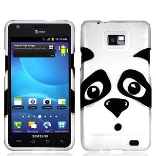 Silver Panda Hard Cover Case for Samsung Galaxy S2 S II AT&T i777 SGH i777 Attain i9100 Cell Phones & Accessories
