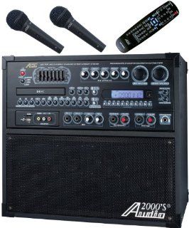 Audio2000'S AKJ780E Portable Karaoke System Musical Instruments