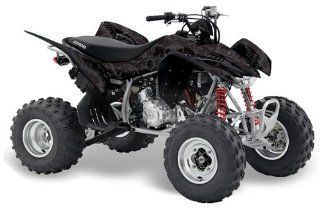 Honda TRX 400 EX Graphics 2008 2012 Honda TRX 400 EX Graphics Skulls and Hammers   Silver Automotive