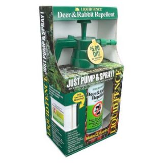 Liquid Fence 48 oz. Pump and Spray Deer and Rabbit Repellent   Wildlife & Rodent Control