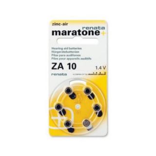 24 Count Maratone Plus Type 10A Zinc Air Hearing Aid Batteries