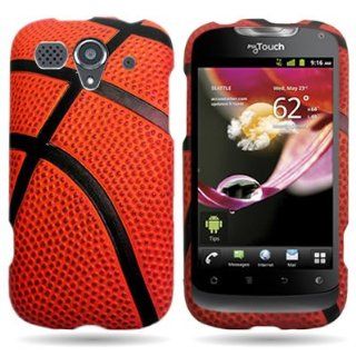 CoverON BROWN Hard Cover Case with BASKETBALL Design for HUAWEI U8680 MYTOUCH TMOBILE With PRY  Triangle Case Removal Tool [WCL889] Cell Phones & Accessories