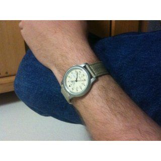 Seiko Men's SNK803 "Seiko 5" Automatic Watch with Beige Canvas Strap Seiko Watches
