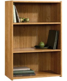 Sauder Beginnings 3 Shelf Bookcase   Highland Oak   Bookcases