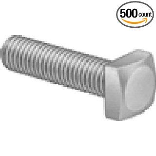 3/8 16x3 Square Head Machine Bolt UNC Steel / Hot Dip Galvanized, Pack of 500 Ships FREE in USA