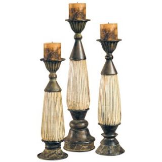Uttermost Lineas Candleholders Set of 3   Candle Holders