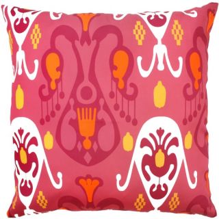 Divine Designs Berry Pillow   20L x 20W in.   Red   Outdoor Pillows