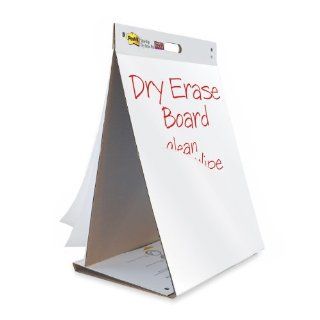 Post it Tabletop Easel Pad with Dry Erase Surface, 20 x 23 Inches, White, 20 Sheets/Pad  Post It? Tabletop Easel Pads With Dry Erase Board 