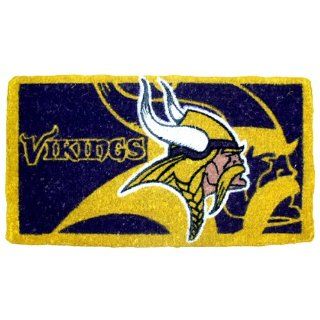 Minnesota Vikings Welcome Mat  Doormats  Sports & Outdoors