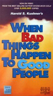When Bad Things Happen to Good People [VHS] Dr. Harold S. Kushner Movies & TV