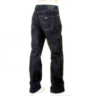 Armani Jeans J07 regular fit dark indigo denim jean O6J07 6E AJM0002 at  Mens Clothing store