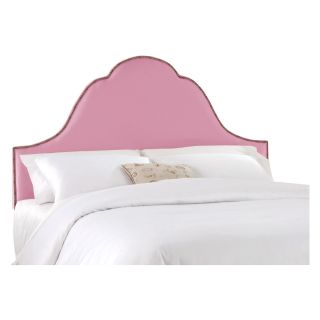 Arch Nail Button Upholstered Headboard   Headboards