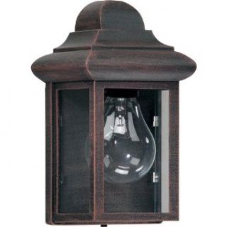Quorum International 783 5 Rust Cast Outdoor Traditional / Classic 1 Light Outdoor Wall Sconce from the Cast Outdoor Collection    