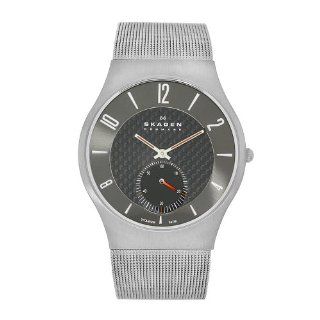 Skagen Men's 805XLTTM Sports Titanium Case with Mesh Watch at  Men's Watch store.