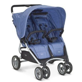 Snap Double Stroller Color Cornflower  Baby Strollers  Baby