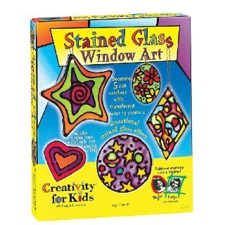 Creativity for Kids Stained Glass Window Art Toys & Games