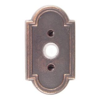 Emtek Lost Wax Cast Bronze #11 Lighted Doorbell Button   Doorbells