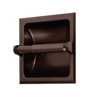 Gatco 785 Recessed Toilet Paper Holder with Cover, Chrome